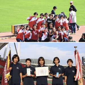 陸上部へお祝い金贈呈！